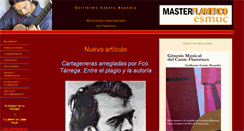 Desktop Screenshot of guillermocastrobuendia.es