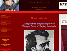 Tablet Screenshot of guillermocastrobuendia.es